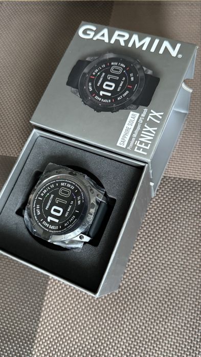 Garmin Fenix 7X  Solar Sapphire Titanium 51 mm Gwarancja