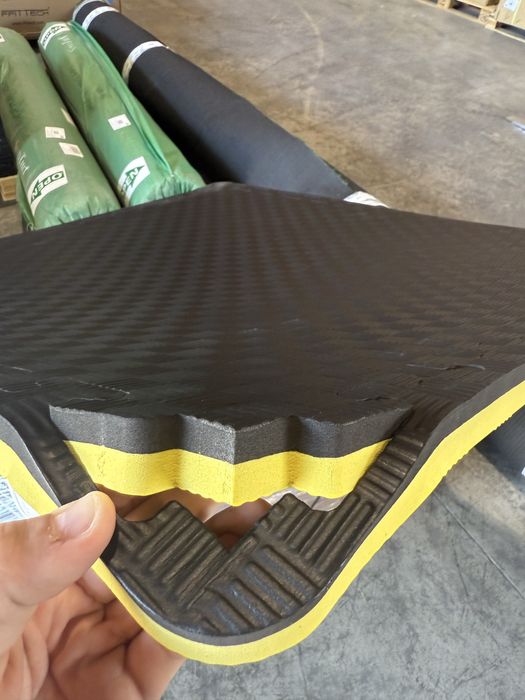 Tatami amarelo/preto 2,5cm