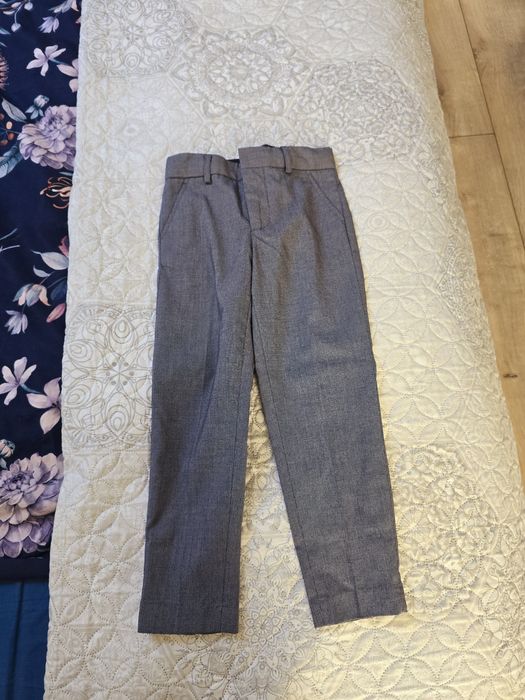 Marynarka i spodnie eleganckie chłopięce rozmiar 110