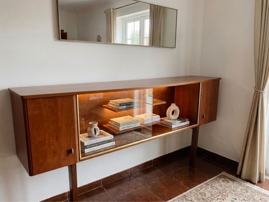 Movel sala com vidro