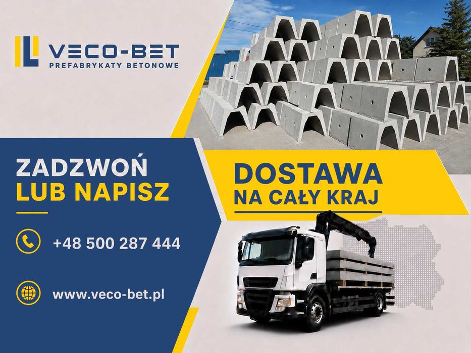 Korytko ściekowe betonowe | ciek wodny łukowy | producent