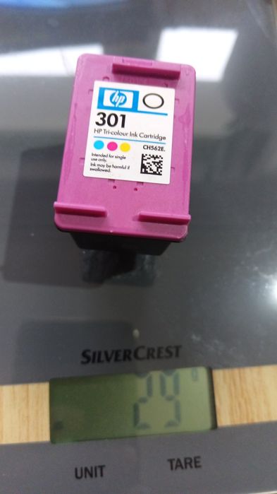 Kartridże do drukarki HP 301 3 szt