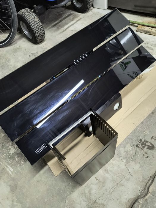 Okap kuchenny  Kernau szklany 90cm