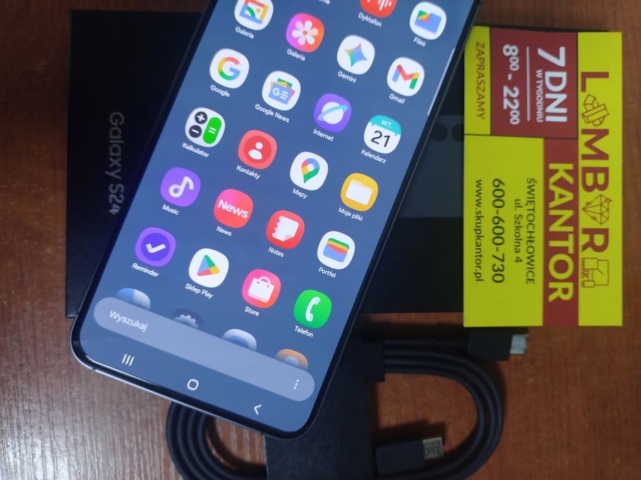 (3276/25)telefon Samsung Galaxy s24 8/128GB Jak nowy