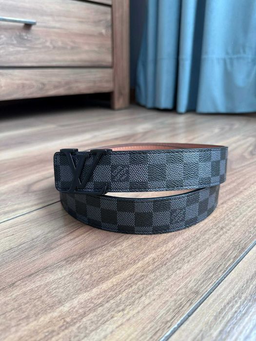 Pasek LV Czarny 110cm nowy bez wad