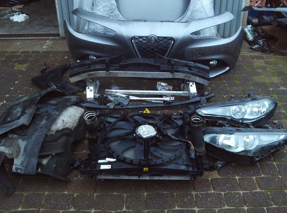 Бампер Alfa Romeo Giulia  розборка Разборка шрот Джулія