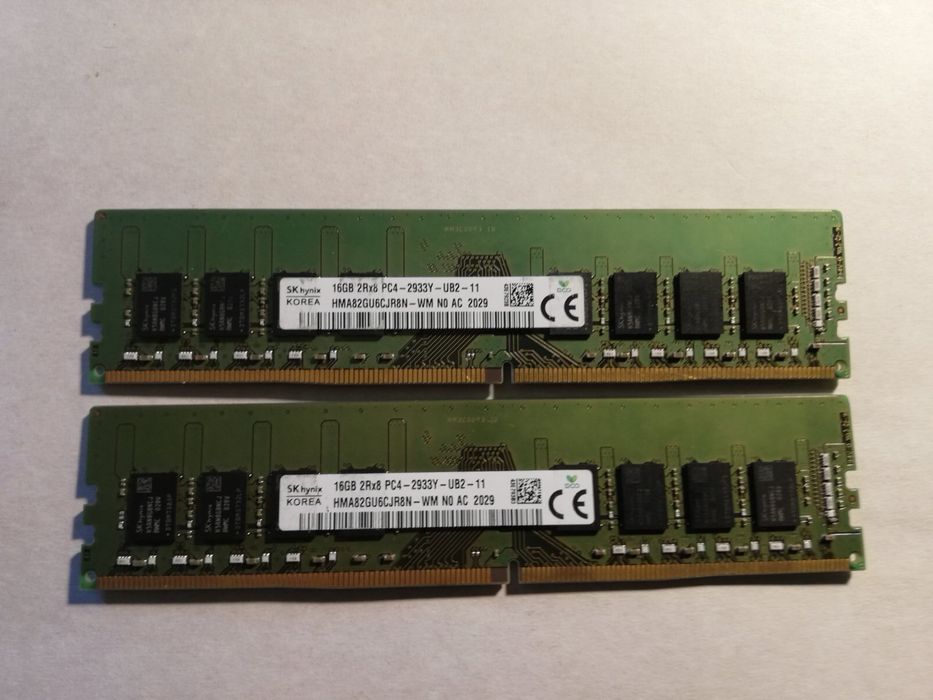 ddr4 16gb 2933 3200 SKhynix dimm оперативна памʼять до ПК