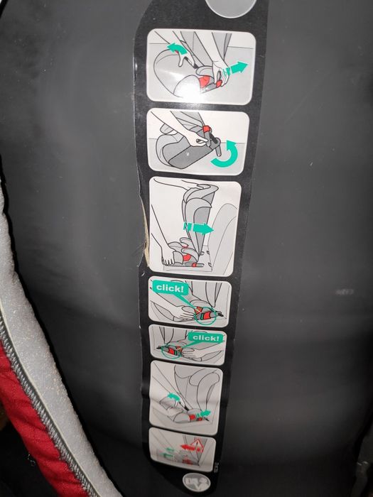 Cadeira Auto isofix Grupo II/III