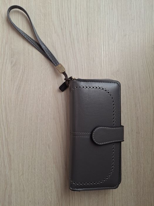 Nowy szary porfel damski