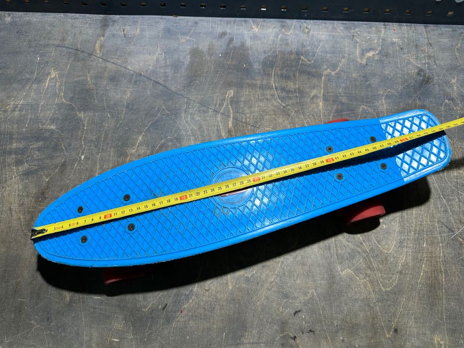 Deskorolka mini, fiszka, dla dzieci, Decathlon, Oxelo 55cm