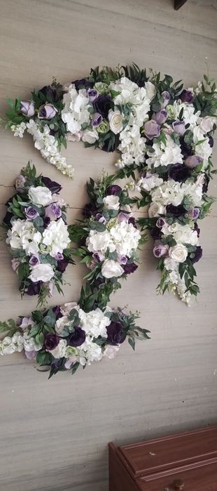 Весільний декор фіолетовий