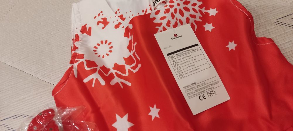 Vestido PAI NATAL  com OFERTA