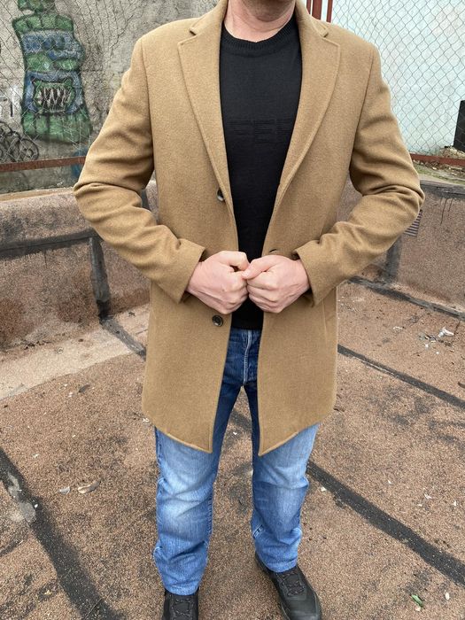 Чоловіче стильне пальто