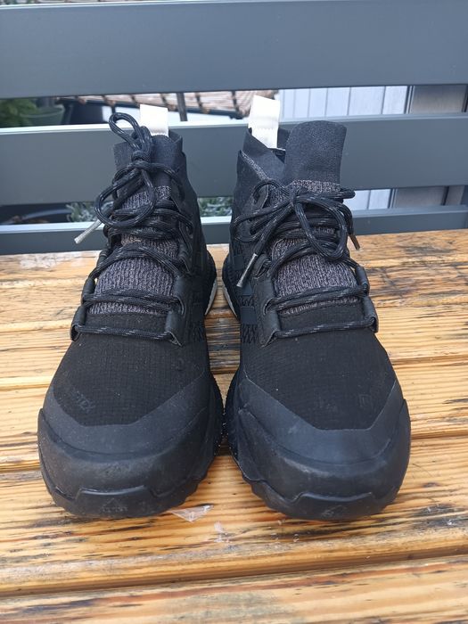 Adidas Terrex Free Hiker Gore-Tex Core Black Carbon Cloud White