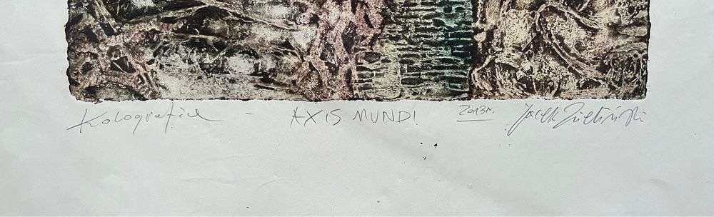 Jacek Zielinski axis mundi duzy format