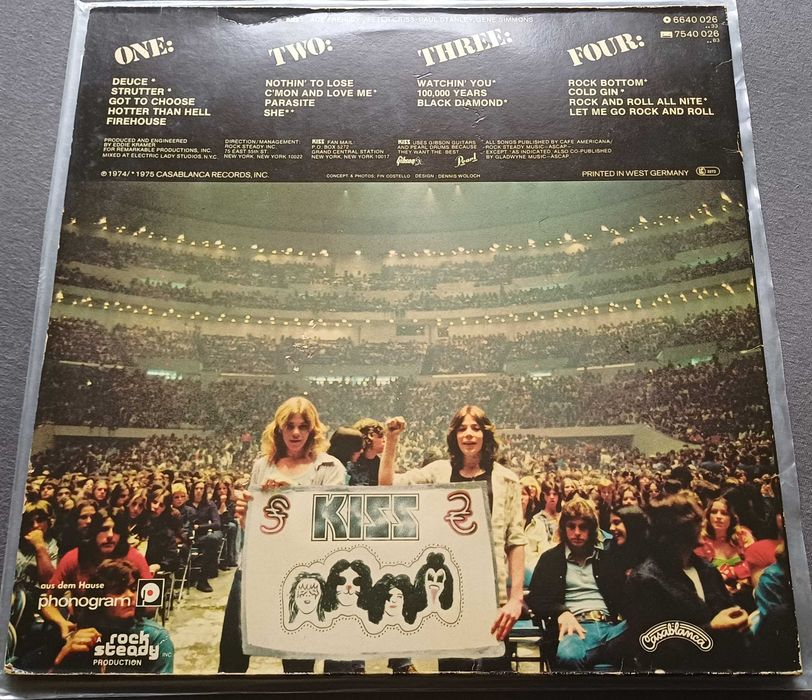 KISS – Alive! (1980, Germany, Casablanca Records)