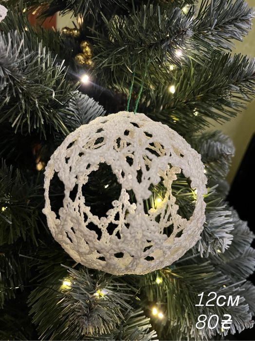 Іграшки на ялинку ручної роботи