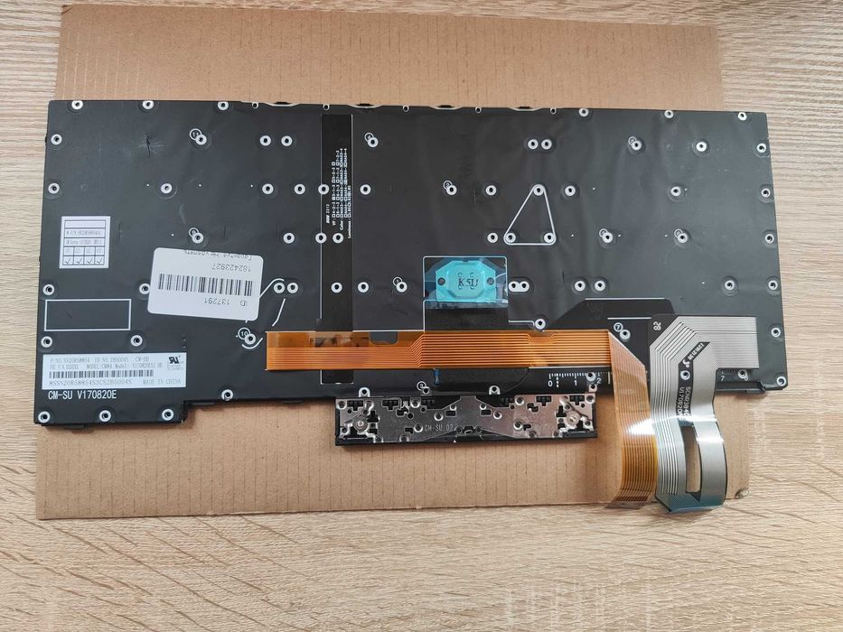 Клавіатура для ноутбука Lenovo ThinkPad UA RU підсвічування (НОВА ОРГ)