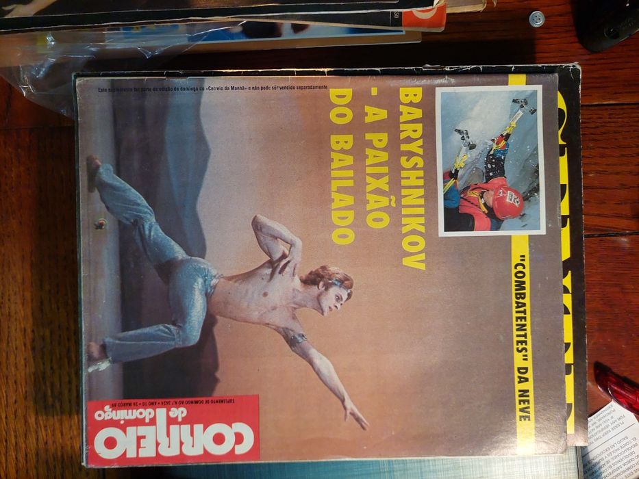 Revistas antigas capas ballet