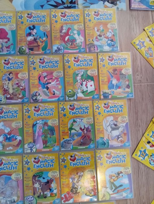 Zestaw Disney's Magic English (29 płyt CD + książeczki)