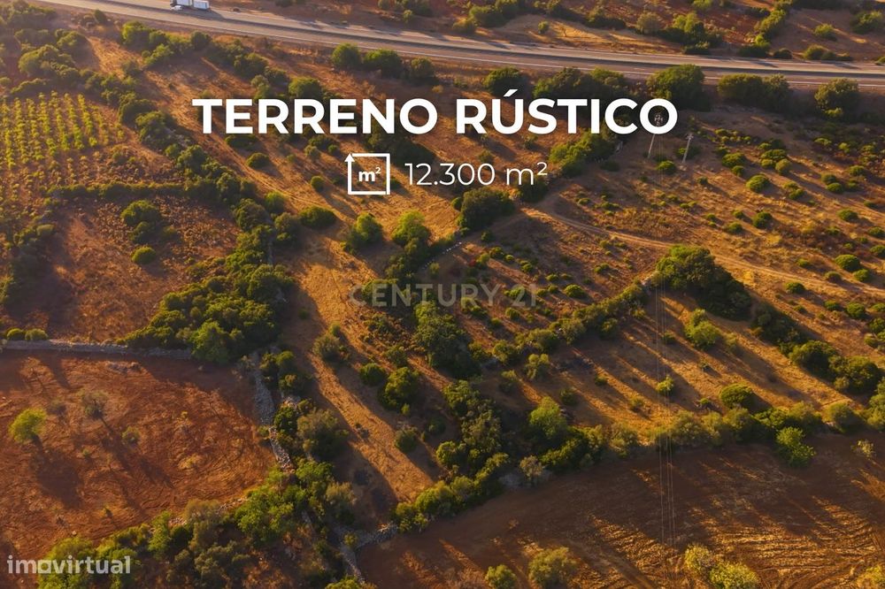 Terreno Rústico com 12.300 m² em Moncarapacho - Olhão - Algarve — Moncarapacho E Fuseta, Faro