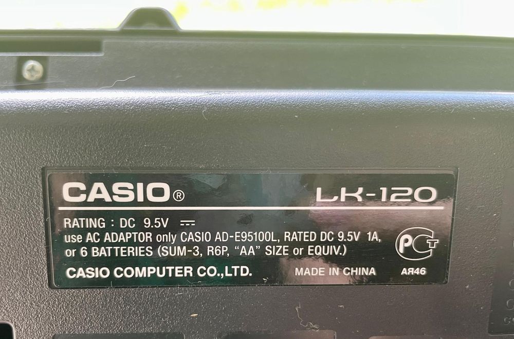 Keyboard Casio LK-120