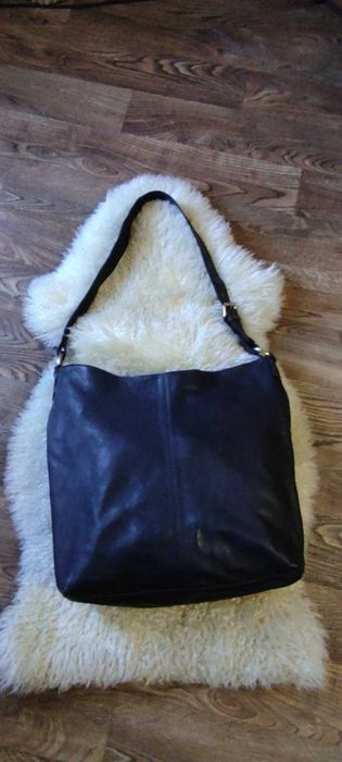 Кожаная сумка шопер NYPD (new york portable designs)