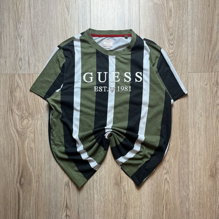 Guess Big logo Męska M Koszulka T-shirt Casual Rap