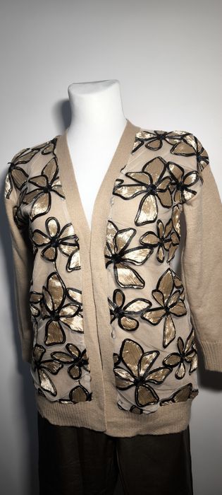 Nowy kardigan beżowy new collection roz M-L