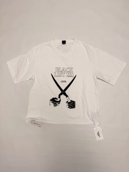 футболка Protocol index project gr Black List S M L vetements balenciaga rick owens