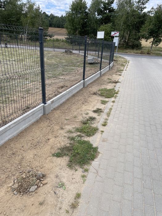 MONTAŻ   Ogrodzeń