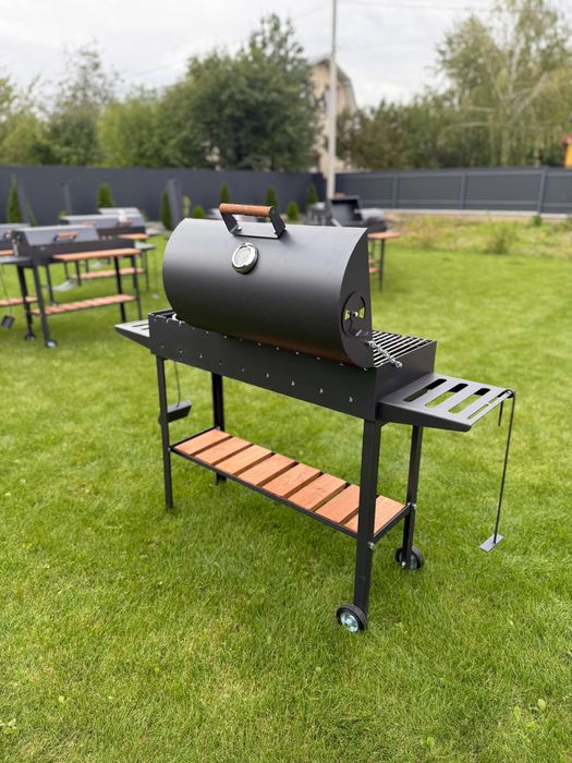 Мангал - гриль барбекю посилений 5мм на 13 шампурів, мангал для дома