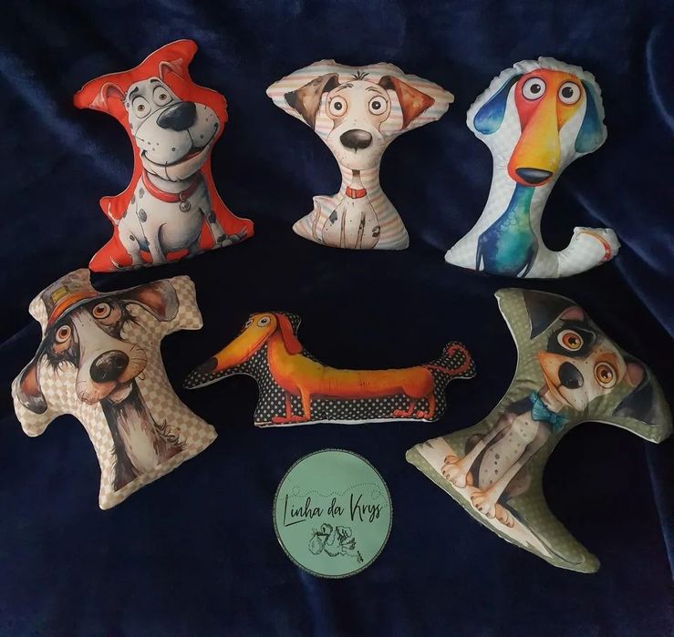Almofadas Decorativas Cães