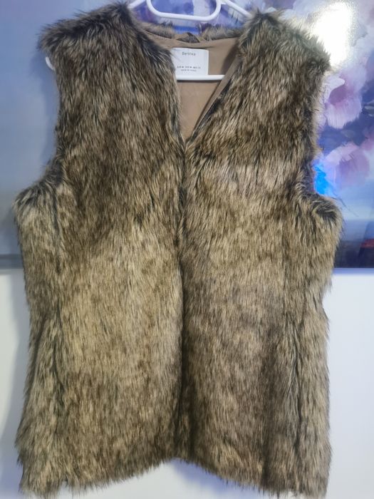 Kamizelka futerko Bershka