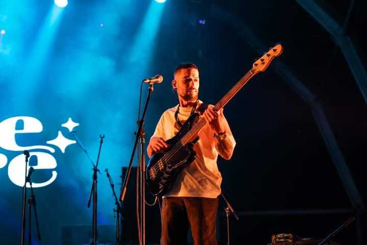 Baixo Squier Jaguar vintage modified