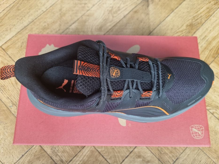 Оригінальні бігові кросівки ПУМА (PUMA Reflect Lite Trail) чорні