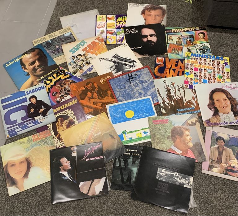 Lote 80 LP vinil
