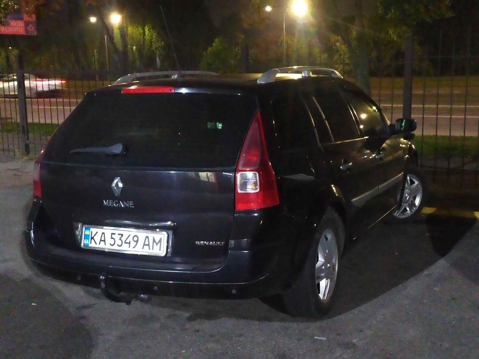 Renault Megane 2 Максимальна комплектація Безключовий доступ Круїз контроль Bluetooth AUX Датчик дощу Датчик світла Універсал Блютуз Аукс Круиз