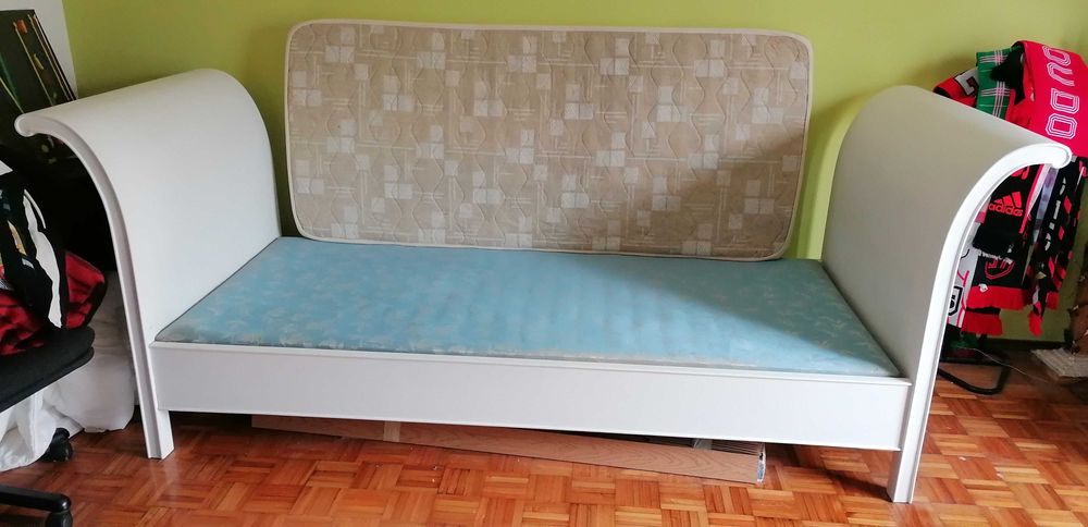 Vendo cama solteiro por 80 euros, oferta do colchao