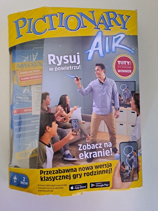 Gra Pictionary AIR Rysuj w powietrzu Świetna zabawa Okazja