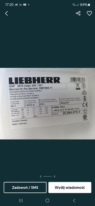 Zamraźarka Liebherr