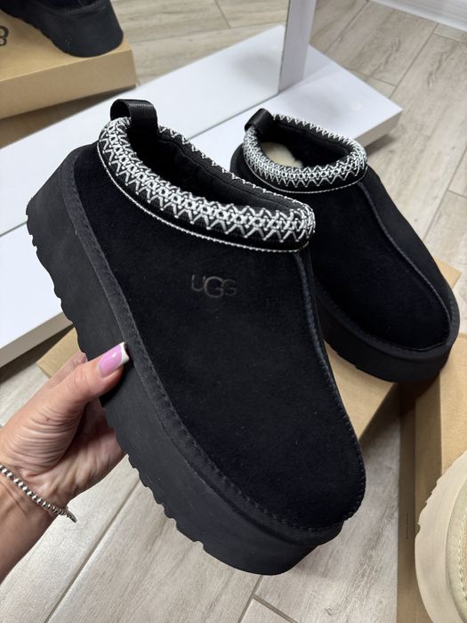 Женские Угги Ugg tazz love,ботинки галоши Lanah Clog Chestnut Platform