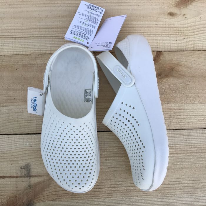 Білі Крокси ЛайтРайд Crocs LiteRide 360