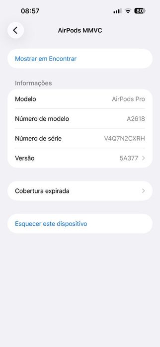 AirPods 2 - Em EXCELENTE estado!!!