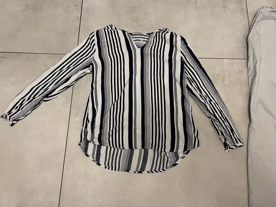 Zestaw elegancka bluzka koszula Infinity roz. 38 + spodnie