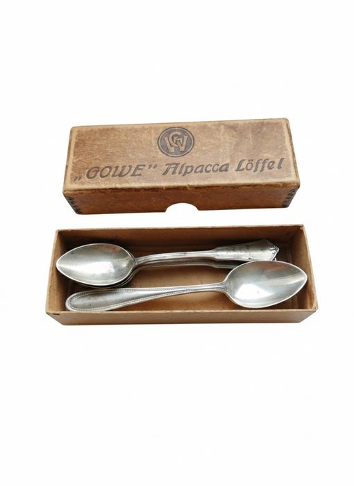 Ложки GOWE Alpacca Німеччина 12 шт / ложки Альпака .