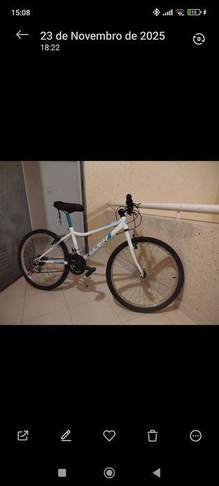 Bicicleta semi-nova criança