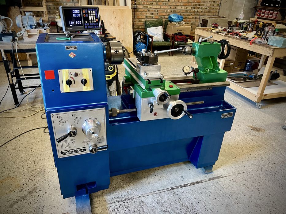 Токарний станок Scledum T21 (Італія), токарник, верстат