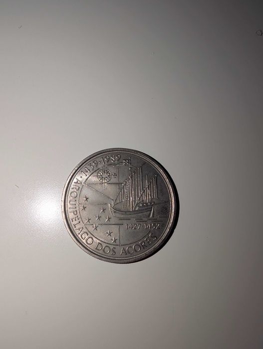 100 Escudos Coin - Discovery of the Azores Archipelago