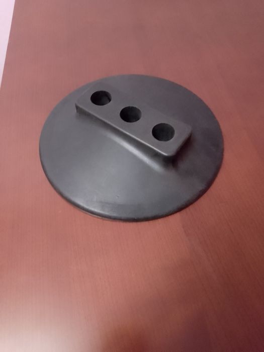 Podstawa do tyczek gumowa -  3 kierunki